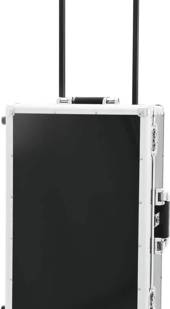 CD-Case, schwarz, 120 CDs mit Trolley Schwarz (30122087)