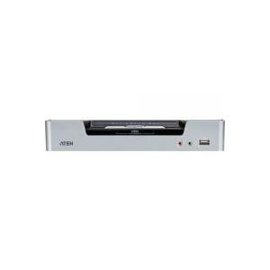 ATEN KVMP Switch, 2-fach, CS1642A, Dual-DVI, USB 2.0, Audio (CS1642A)