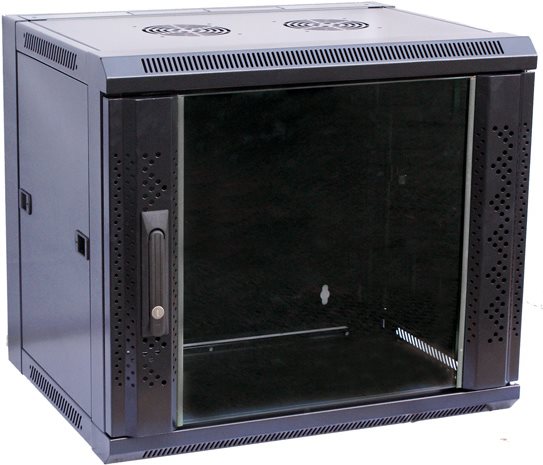 VALUE - Schrank - Wand montierbar - Schwarz, RAL 7021 - 9U - 48.3 cm (19") (26.99.0150)