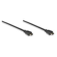 Manhattan High Speed HDMI Cable - Video- / Audiokabel - HDMI - 28 AWG - HDMI, 19-polig (M) - HDMI, 19-polig (M) - 22,5m - abgeschirmt - Schwarz (308458)