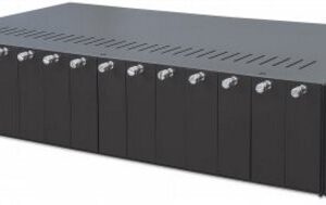 Intellinet 14-Slot Media Converter Chassis, Includes redundant power supply, 48,30cm (19") rackmountable, 2U - Modulare Erweiterungseinheit - 2U - Rack-montierbar (507356)