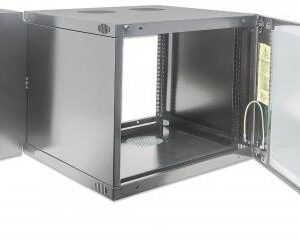 Intellinet Double Section - Wandschrank - Grau, RAL 7035 - 15U - 48,3 cm (19") (713818)