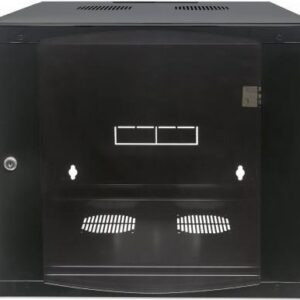Intellinet Double Section - Wandschrank - Schwarz, RAL 7021 - 15U - 48,3 cm (19") (713801)
