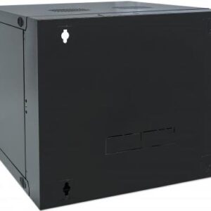 Intellinet Double Section - Wandschrank - Schwarz, RAL 7021 - 9U - 48,3 cm (19") (713764)
