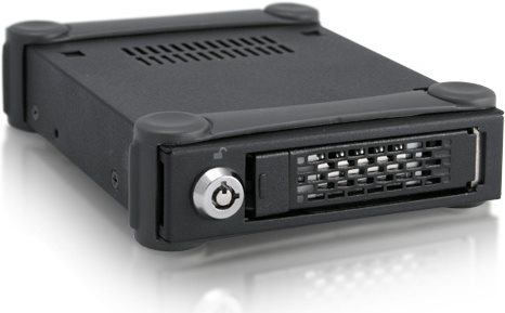 ICY BOX Cremax ICY Dock ToughArmor MB991U3-1SB - Mobiles Speicher-Rack - 2.5" (6.4 cm) - USB 3.0 - USB 3.0 - mattschwarz (MB991U3-1SB)