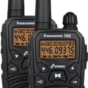 Stabo PMR-Handfunkgerät Freecomm 700 20700 2er Set (20700)