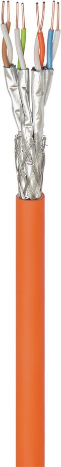 Wentronic GoobayCat.7 RohkabelA Netzwerkkabel, S/FTP (PiMF), Orange, 250 m - CU, AWG 23/1 (solid), LSZH (91889)
