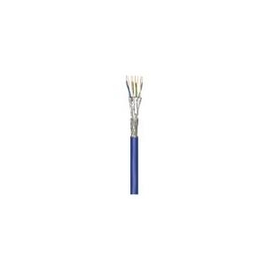 Wentronic Goobay - Bulkkabel - 250,0m - SFTP, PiMF -Cat.7a Rohkabel+ - IEEE 802,3 - halogenfrei, Innen, robust - Blau (91894)