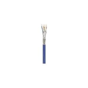 Wentronic goobay - Bulkkabel - 500,0m - SFTP, PiMF -Cat.7a Rohkabel+ - IEEE 802,3 - halogenfrei, robust - Blau (91895)