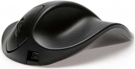 Bakker Elkhuizen Hippus large - Maus - 2 Tasten - verkabelt - USB - Schwarz (BNEP210R)