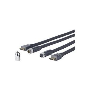 VivoLink Pro Cross Wall - HDMI-Kabel mit Ethernet - HDMI männlich zu HDMI männlich - 15 m (PROHDMICW15)