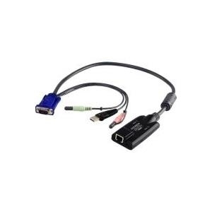 ATEN KA7176 Local Transmitter - KVM-/Audio-/USB-Extender - Sender - bis zu 50 m - für ATEN CN9850, KN2132, KVM over IP KN1108, KN1116, KN1132, KN2116, KN4116, KN4132 (KA7176)