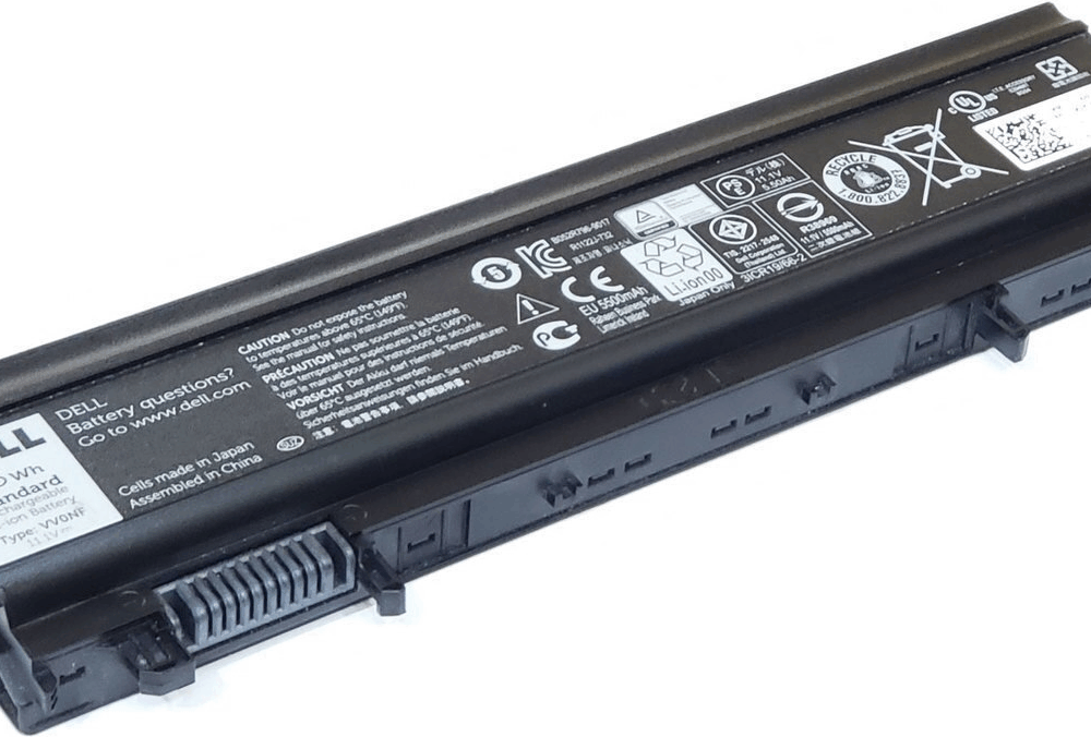 Dell - Laptop-Batterie - Lithium-Ionen - 6 Zellen - 65 Wh - Schwarz - für Latitude E5440, E5540 (F49WX)
