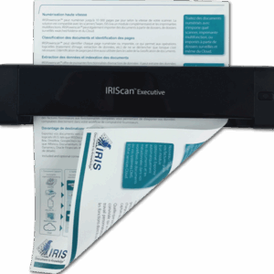 Iriscan Executive 4 - Einzelblatt-Scanner - Dual CIS - Duplex - 216 x 813 mm - 600 dpi x 600 dpi - bis zu 100 Scanvorgänge/Tag - USB 2.0