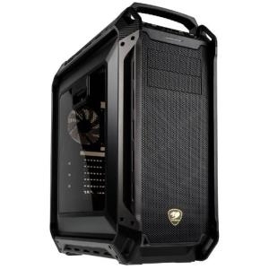 Compucase Cougar Panzer MAX - Tower - E-ATX - Seitenteil mit Fenster - keine Spannungsversorgung (ATX / PS/2) - Metallic - USB/Audio (106AMK0.0001)
