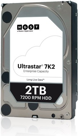 WD Ultrastar DC HA210 HUS722T2TALA604 - Festplatte - 2TB - intern - 3.5" (8,9 cm) - SATA 6Gb/s - 7200 U/min - Puffer: 128MB (1W10002)