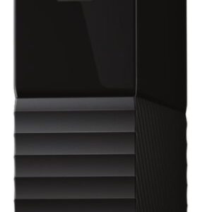 WD My Book WDBBGB0080HBK - Festplatte - verschlüsselt - 8TB - extern (Stationär) - USB3.0 - 256-Bit-AES - Schwarz (WDBBGB0080HBK-EESN)