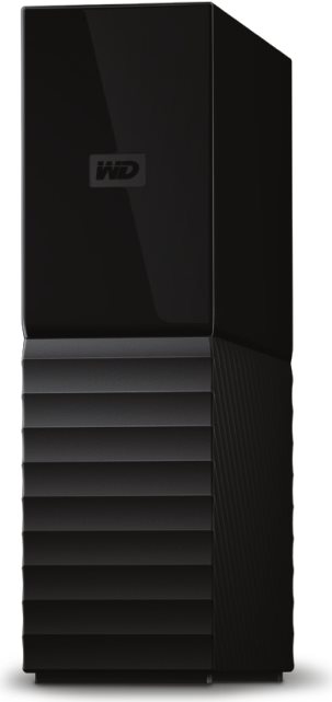 WD My Book WDBBGB0080HBK - Festplatte - verschlüsselt - 8TB - extern (Stationär) - USB3.0 - 256-Bit-AES - Schwarz (WDBBGB0080HBK-EESN)