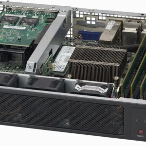 Super Micro Supermicro SCE300 - Rack - einbaufähig - 1U - FlexATX - Schwarz (CSE-E300)