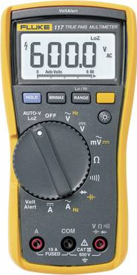 Fluke 117 Multimeter Digitales Multimeter CAT III 600V (2583647)