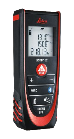Leica DISTO D2 - Laser-Entfernungsmesser - 100 m (837031)