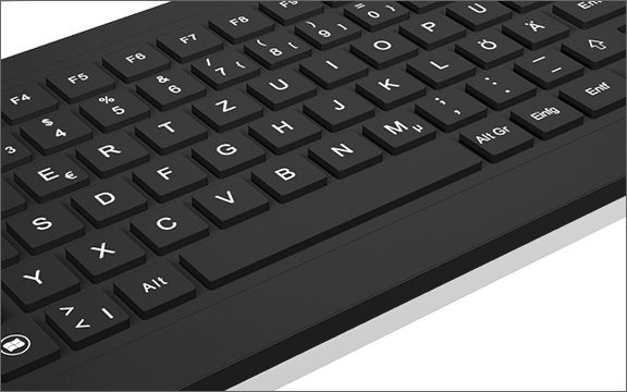 Keysonic Tas KSK-6231INEL (CH) Industrie Touchpad W-dicht bl (28080)