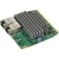 Super Micro Supermicro Add-on Card AOC-MTG-I2TM - Netzwerkadapter - 10Gb Ethernet x 2 (AOC-MTG-I2TM-O)