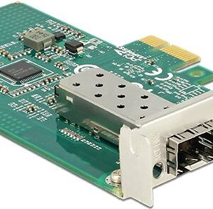 Delock PCI Express Card > 1 x SFP Slot Gigabit LAN - Netzwerkadapter - PCIe Low-Profile - Gigabit SFP x 1