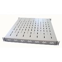 apraNET VARIplain - Rack - Regal - RAL 9005, Dark Black - 1U - 48.3 cm (19")