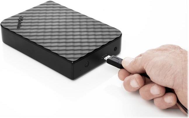 Verbatim Store n Save - Festplatte - 2TB - extern (Stationär) - USB3.0 - Schwarz (47683)