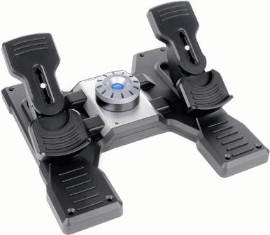 Logitech Flight Rudder Pedals - Pedale - kabelgebunden - für PC