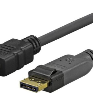 VivoLink 15m Displayport - HDMI 15m DisplayPort HDMI Schwarz (PRODPHDMI4K15)