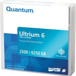 Quantum - 20 x LTO Ultrium 6 - 2,5TB / 6,25TB - Schwarz - Library Pack (MR-L6LQN-LP)