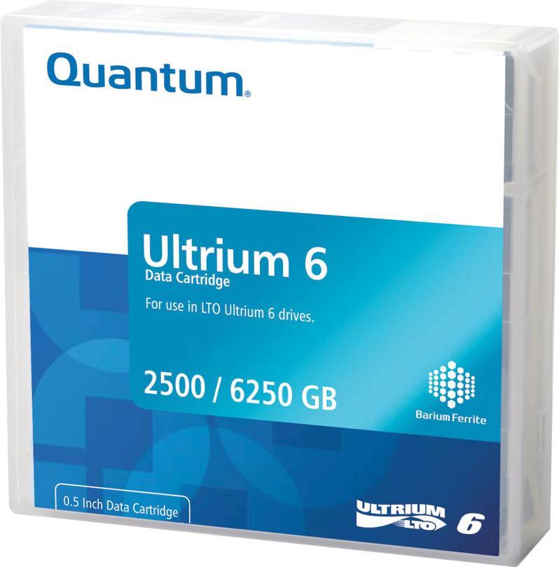 Quantum - 20 x LTO Ultrium 6 - 2,5TB / 6,25TB - Schwarz - Library Pack (MR-L6LQN-LP)