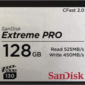 SanDisk Extreme Pro - Flash-Speicherkarte - 128 GB - CFast 2.0