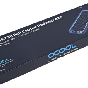 Alphacool NexXxoS ST30 Full Copper 420mm - Kühlsystem - Schwarz