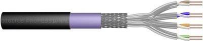 DIGITUS Professional - Bulkkabel - 100 m - SFTP, PiMF -Cat.7 Rohkabel - im Freien, robust - Schwarz, RAL 9005