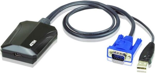 ATEN CV211 Laptop USB Console Adapter - KVM-Switch - 1 x KVM port(s) - 1 lokaler Benutzer - Desktop (CV211-AT)