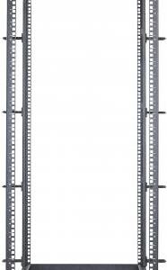 Intellinet Open Frame - Open frame rack (4 post) - Schwarz, RAL 9005 - 26U - 48,3 cm (19") (714242)