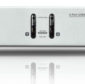 ATEN CS1912 KVMP Switch - KVM-/Audio-/USB-Switch - USB - 2 x KVM/Audio/USB - 1 lokaler Benutzer - Desktop (CS1912-AT-G)
