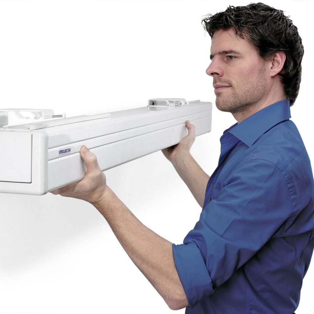 Projecta Compact Electrol 200x200 Matte White S (7400000002)