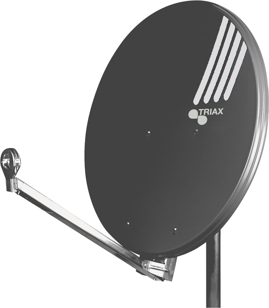 Triax Hit FESAT 65 Schwarz - Grau Satellitenantenne (350462)