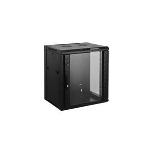 Intellinet 48,30cm (19") Basic Wallmount Cabinet - Gehäuse - geeignet für Wandmontage - Grau, RAL 7035 - 6U - 48.3 cm (19")