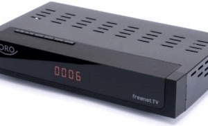 Xoro DVB-T2 Receiver HRT 8770 Twin freenet TV-Entschlüsselung, Deutscher DVB-T2 Standard (H.265), Aufnahmefunktion, Twin (HRT 8770 Twin)