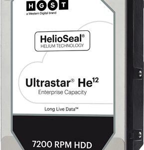 Western Digital / Hitachi Ultrastar DC HC520 HUH721212ALE604 - Festplatte - 12 TB - intern - 3.5" (8.9 cm) - SATA 6Gb/s - 7200 U/min - Puffer: 256 MB (0F30146)