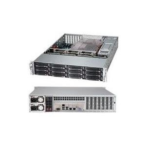 Super Micro Supermicro SC826 BE1C4-R1K23LPB - Rack - einbaufähig - 2U - verbessertes, erweitertes ATX - SATA/SAS - Hot-Swap 1200 Watt - Schwarz (CSE-826BE1C4-R1K23LPB)