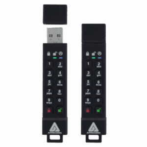 Apricorn Aegis Secure Key 3z - USB-Flash-Laufwerk - verschlüsselt - 128 GB - USB 3.1 - FIPS 140-2 Level 3