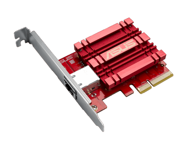 ASUS XG-C100C V2 LAN Adapter - 10 Gbit/s LAN, RJ45, PCIe, abwärtskompatibel (90IG0760-MO0B00)