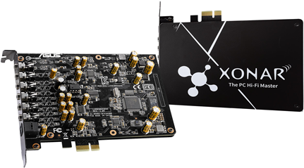 ASUS Xonar AE - Soundkarte - 24-Bit - 192 kHz - 112 dB S/N - 7,1 - PCIe - CM6632AE (90YA00P0-M0UA00)