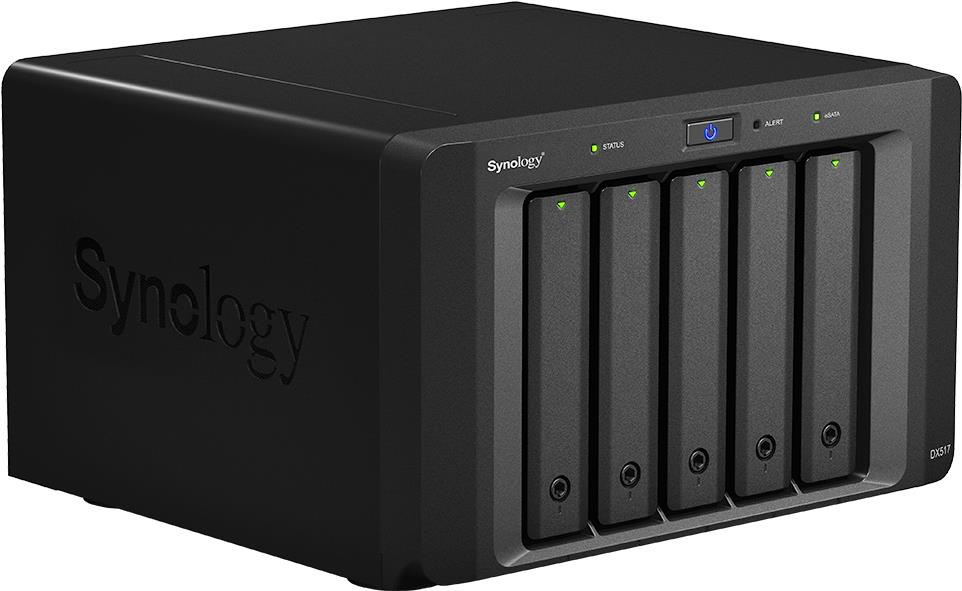 Synology DX517 - Speichergehäuse - 5 Schächte